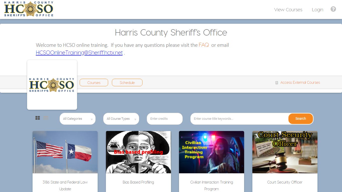 Harris County Sheriff's Office - Nuvola Academy